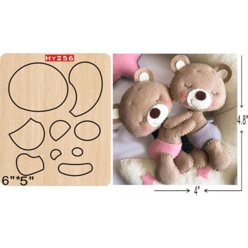 Love doll cutting dies 2019 new die cut &wooden dies Suitable for common die cutting machines on the market