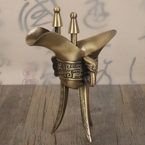 Ancient Chinese Royal Drinking Glasses Can Collect Antique Wine Glasses Chinese Wedding Cultural Exchange Festival Gifts