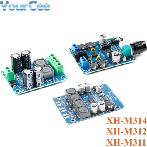 TPA3118 Digital Power Amplifier Board Module XH-M314 XH-M311 XH-M312 2x45W 60W DC Stereo Audio Amplificador Amp DIY