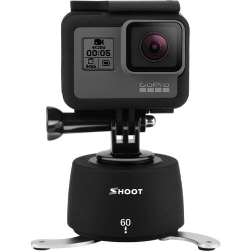 10pcs SHOOT Tripod Head Set 360 Degrees Time Lapse Tripod Head for GoPro DSLR Smart Phone