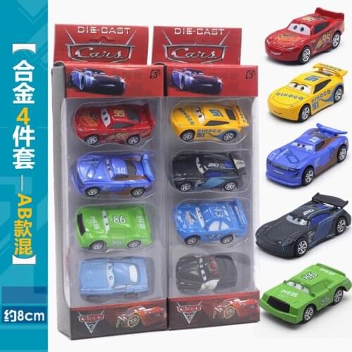 4 models/set of pneumatic model 1:64 model toys. Toy cars. Gifts for children