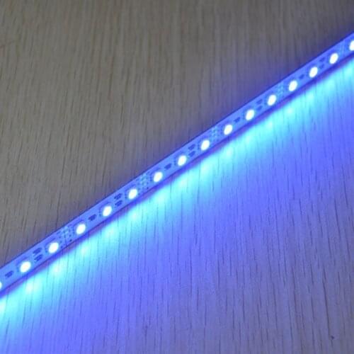 Free Shipping custom High Brightness DC12V 24V Tape 360leds/roll IP20 SMD5050 LED Strips double FPC , Gold Wire Inside