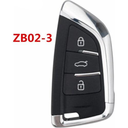 KEYDIY Original ZB Series Smart key ZB02-3 Multi-functional for DF Knife Key Model Car Key for KD-X2 Machine