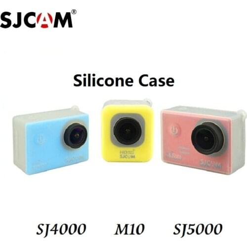 Clownfish For Original SJCAM M10 SJ4000 SJ5000 Series Soft Silicone Case Housing Protective Cover for sj7000 SOOCOO C30 EKEN H9