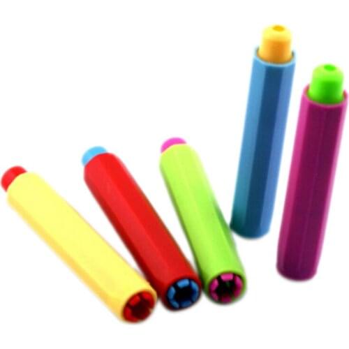 3PCS Chalk Holders Dustless Holder Pen Porta Tiza Chalk Clip Non Dust Clean Teaching On Chalkboard Wall Sticker School Supplies