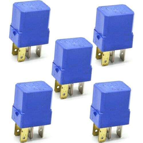 Set of 5PCS - OEM # 25230-79942 Genuine Engine Blower Motor Relay for Nissan for Infiniti 2523079942 25230-79943 25230 79943