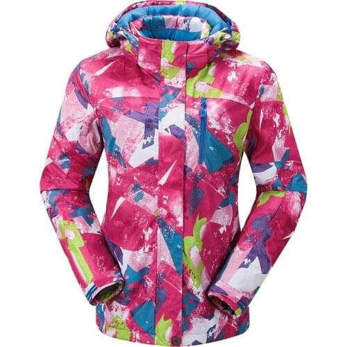 Female Ski Jacket thicken Coat Waterproof Windproof breathable Winter Sports Outdoor Mountain Hiking Snowboard Ski jacket women