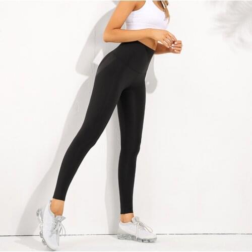 LANTECH Women Gym Yoga Seamless Pants Sports Lifting Stretchy High Waist Squat Exercise Fitness Leggings Activewear Clothes