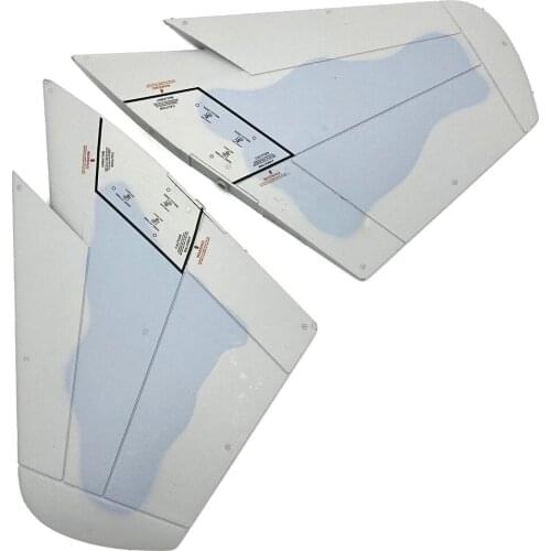 Elevator for Freewing rc plane jet model F15 90mm F-15 90mm