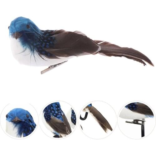 Many Types Fake Craft Birds Artificial Foam Feathers Mini Bird,Decoration Mariage Table,Birthday Party Decorations Kids,Wedding