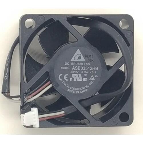 Original Delta ASB03512HB 3515 3.5CM DC 12V 3-line Air Cooling Fan