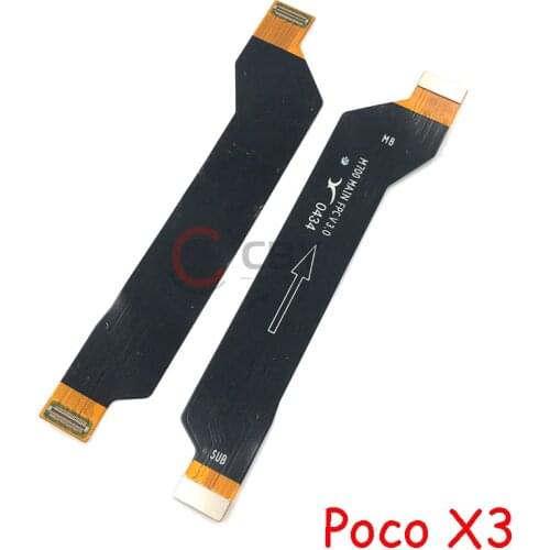 Motherboard Charging Board Connector Flex Cable For Xiaomi Redmi Poco X3 Pro K30 K40 4G 5G