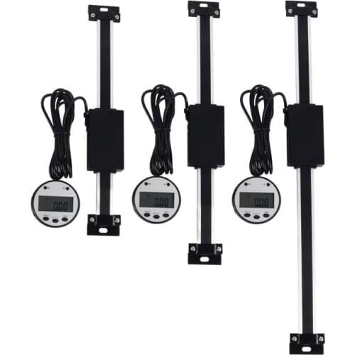 0-500mm/0-200mm/0-300mm 0.01 mm DRO Magnetic Remote Digital Readout Digital Linear Scale External Display