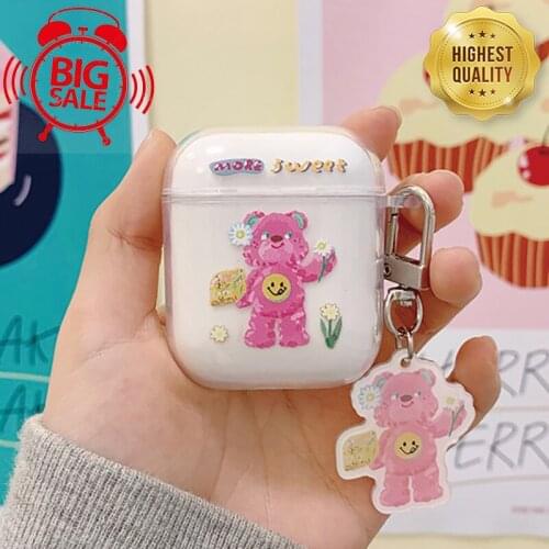 Tpu Case For Apple Airpods 1/2 Cover Protective Earphone Case Headphones Cases Protective For Apple Airpods 2/1 Cover