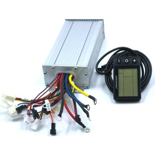 GREENTIME 36V 48V 60V 800W 1000W 35A Brushless DC Motor Controller Ebike Controller +S866 Display One Set