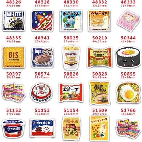 30pcs/lot MOM and Baby Notes Flat Resins Food Boss Planar Resin For Hair Bow Characters PR48326