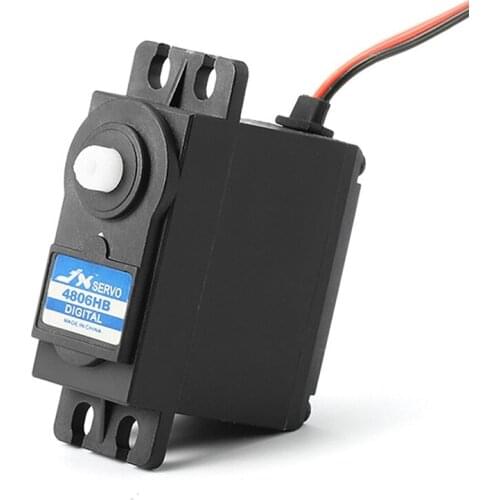 4PCS JX PDI-4806HB 6kg Steering Digital Plastic Gear Core Servo Torque for RC Car Boat Big Wooden Fixed Wing Drone