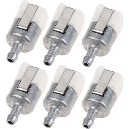 6pcs Gas Fuel Filter Pickup Replacement For Echo 13120507320 Chainsaw 125-527 Fuel Filters Replacements Accessories