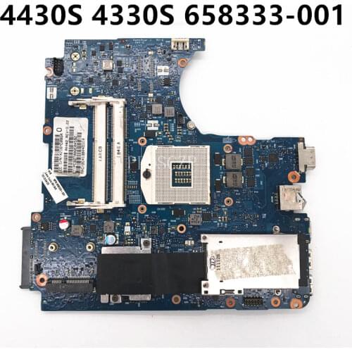 Free shipping For PROBOOK 4430 S 4330 S Laptop motherboard 658333-001 658333-501 6050A2465101-MB-A02 Hm65 working well