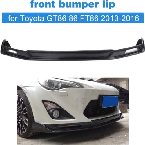 Carbon Fiber auto front bumper lip spoiler Chin For Toyota GT86 86 FT86 2013-2016 Car Tuning Parts