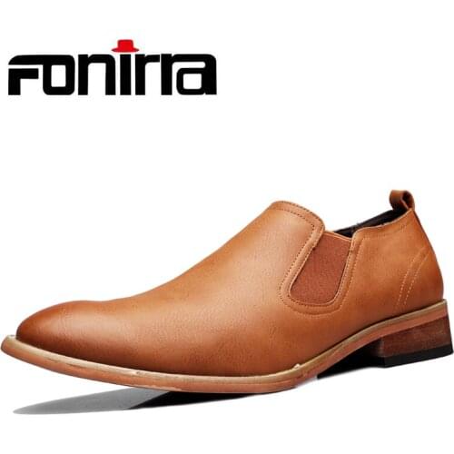 FONIRRA Mens Leather Shoes