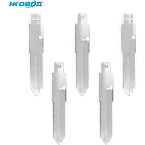 HKOBDII HU49 #01 for VW Santana Jetta New Metal Uncut Flip KD Remote Car Key Blade