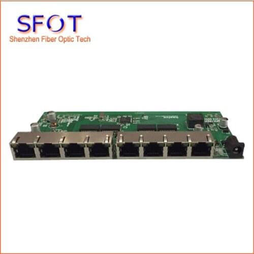 Switch, POE reverse switch, 8 port 100M POE Enhanced fast type Ethernet switch, with signal indicator on each port