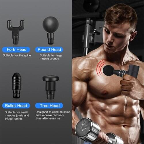 Massage Gun Deep Tissue Percussion Massager Muscle Vibration Therapy Relax