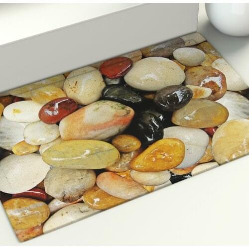 Soft 3D Long Kitchen Anti-slip Mat Bath Carpet Floor Mat Home Entrance Doormat Absorbent Living Room Floor Mats Kitchen Rug