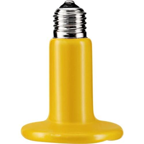 Pet Heating Lamp Infrared Ceramic Emitter Heat Light Bulb 25W 50W 75W 100W 150W 200W Pet Brooder Reptile Lamp 220V