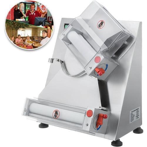Durable Electric Dough Sheeter Food-grade Stainless steel Pizza Dough Roller Sheeter 110V