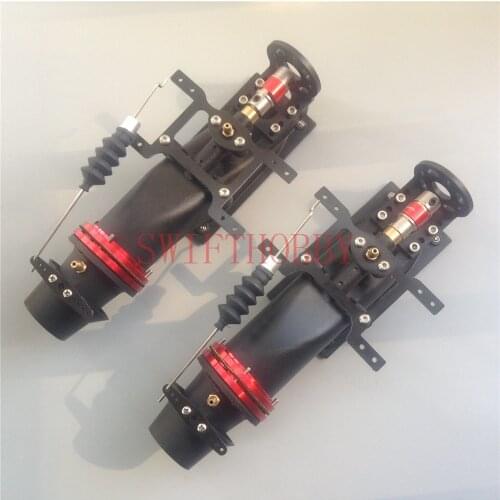 29mm CNC propeller Speed Boat Water Jet Pump Hole Pump Sprayer Motor Injector Water Thruster for RC Boats Turbo Jet Part