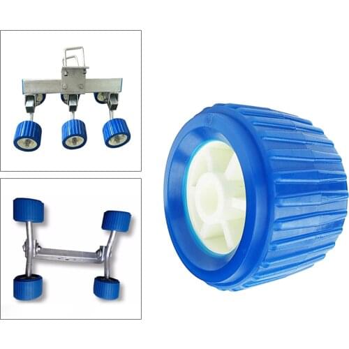 Trailer Roller Inflatable Boat Ribbed Wobble Replace Part Loader Trailer
