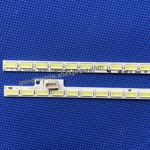 394mm LED Backlight strip 48 lamp for LG Innotek 32INCH 7030PKG 48EA_74580 T320HVN01.2 TX-LR32EM5A