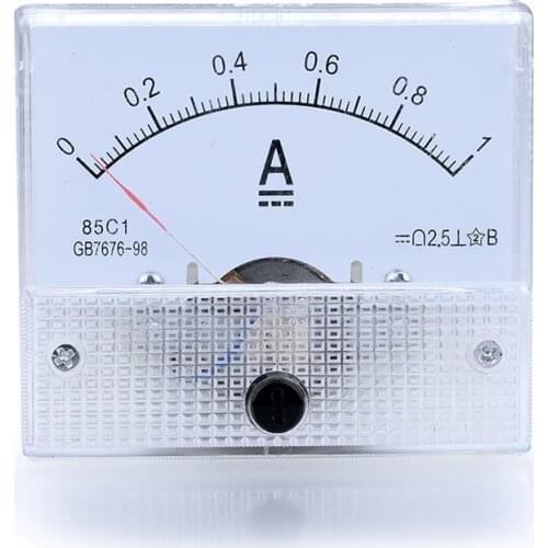 AC DC LED Digit Panel Meter Ammeter Analog Amp Meter Detection Amperemeter Gauge