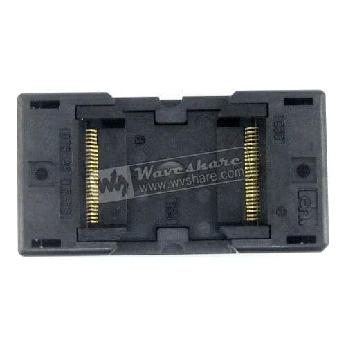 TSOP48 TSOP 48 OTS-48-0.5-12 TSOP48 TSOP 48 Enplas IC Test Burn-In Socket Programming Adapter 18.4mm Width 0.5mm Pitch
