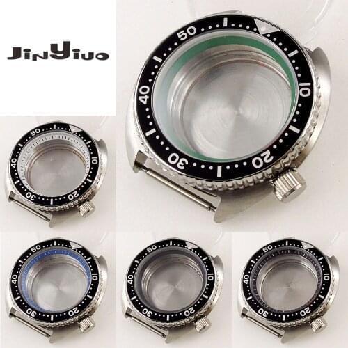 Diving 41mm Automatic Men Watch Case fit NH35A NH36A SKX007 Scredown Crown 200M Waterproof Sapphire Crystal