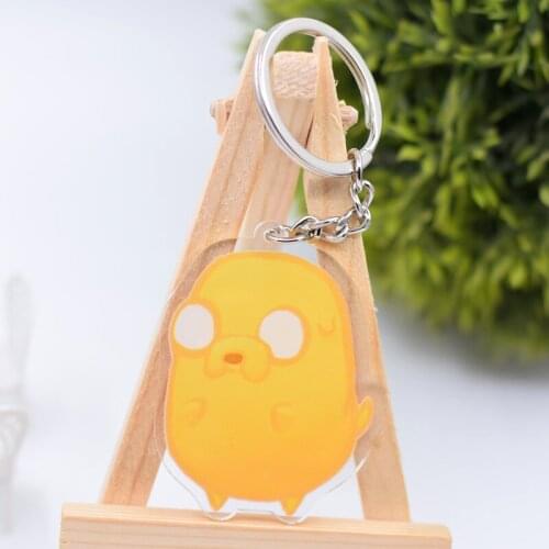 WL0074 Finn Jack Keychain Acrylic Cartoon Keyring Accessories