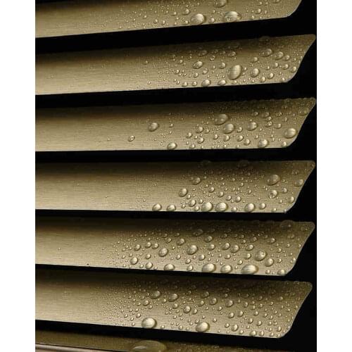 ALDOMO Brushed aluminum venetian blinds waterproof and oil-proof for living room bathroom roller blinds lifting can no drill