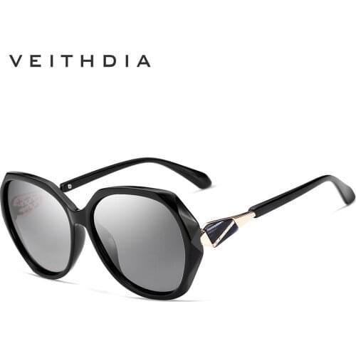 VEITHDIA 2020 Luxury Ladies Designer Sun glasses TR90 Womens Polarized UV400 Gradient Lens Sunglasses Eyewear For Women 3171