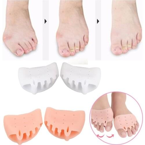 2Pcs Honeycomb SEBS Material Adult Shock-absorbing Insoles Foot Care Pain Relief Thumb Valgus Corretcor