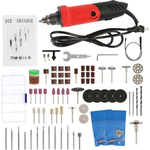 280W Electric Drill Mini Engraver For Dremel Metalworking Drilling Machine Angle Grinder Rotary Polishing DIY Grinding Tool 110V