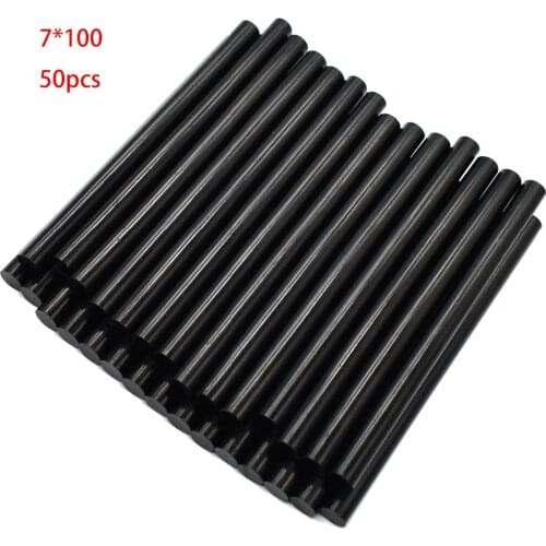 50Pcs 7x100mm Hot Melt Glue Sticks For 7mm Glue Guns Auto Repair Craft Tools Car Dent Paintless Hand Tools