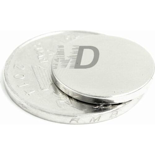 500pcs Neodymium N35 Dia 18mm X 1.5mm Strong Magnets Tiny Disc NdFeB Rare Earth For Crafts Models Fridge Sticking 18x1.5mm