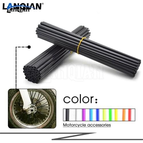72pcs Universal Dirt Bike Motorcycle Wheel spoke skins cover For 300 450 525 560 SMR MXC 640 950 990 1190 1290 Adventure SMC