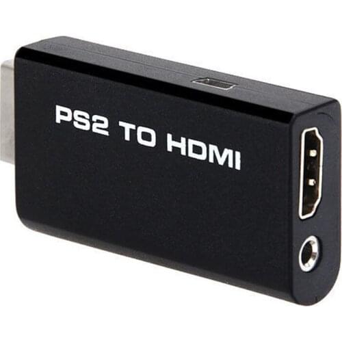 Hot sale PS2 To HDMI 480i/480p/576i Audio Video Converter Adapter With 3.5mm Audio Output Supports For PS2 Display Modes