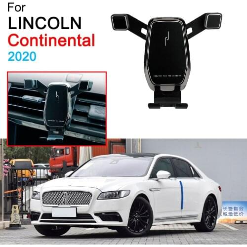 Car Mobile Phone Bracket Air Vent Mount Call Phone Holder Support for Lincoln Continental Accessories 2020