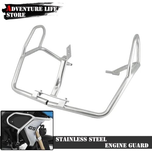 Motorcycle Stainless Steel Bumper Engine Guard Highway Crash Bar Upper Frame Protector For BMW R1250GS R 1250GS R 1250 GS LC
