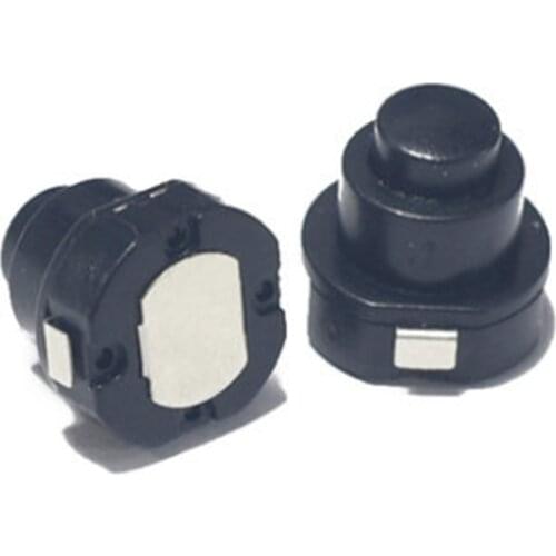 Free shipping 20PCS push button Switch 1010X 250V 1A flashlight switch round lock KAN-10A flashlight button switch ON-OFF