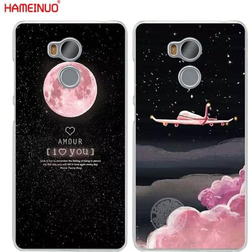HAMEINUO Space Moon aircraft air plane love night Cover phone Case for Xiaomi redmi 4 1 1s 2 3 3s pro redmi note 4 4X 4A 5A